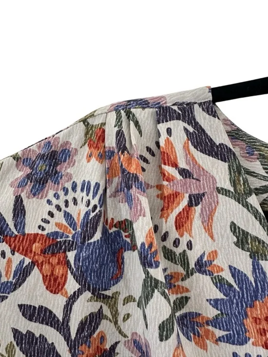 🌸 Reitmans Floral Blouse – Size XL – Lightweight & Airy V-Neck Top - Picture 7 of 9